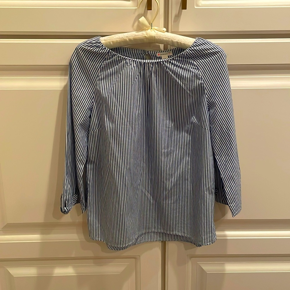 J crew Crewcuts girls striped shirt sz 14